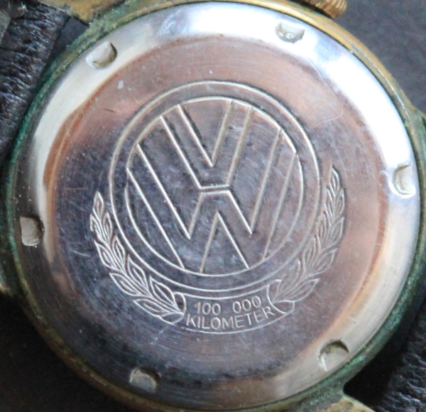 Volkswagen Armbanduhr Mauthe 1958 für 100.000 km (8712)